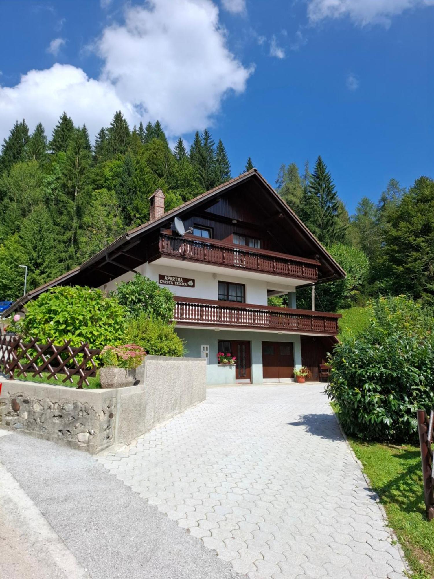 Apartma Cvrsta Trojka Jesenice Exterior foto